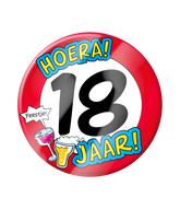 Bierviltjes 18 Jaar 12,5cm 6st